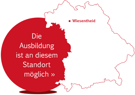 Die Ausbildung ist an diesem Standort möglich