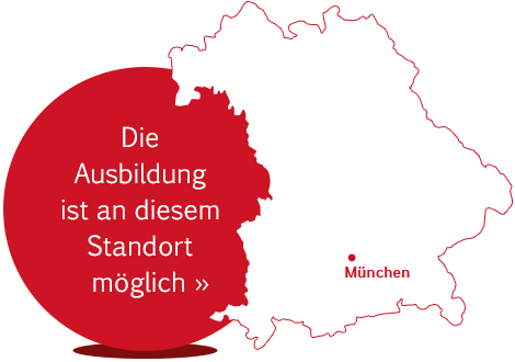 Die Ausbildung ist an diesem Standort möglich